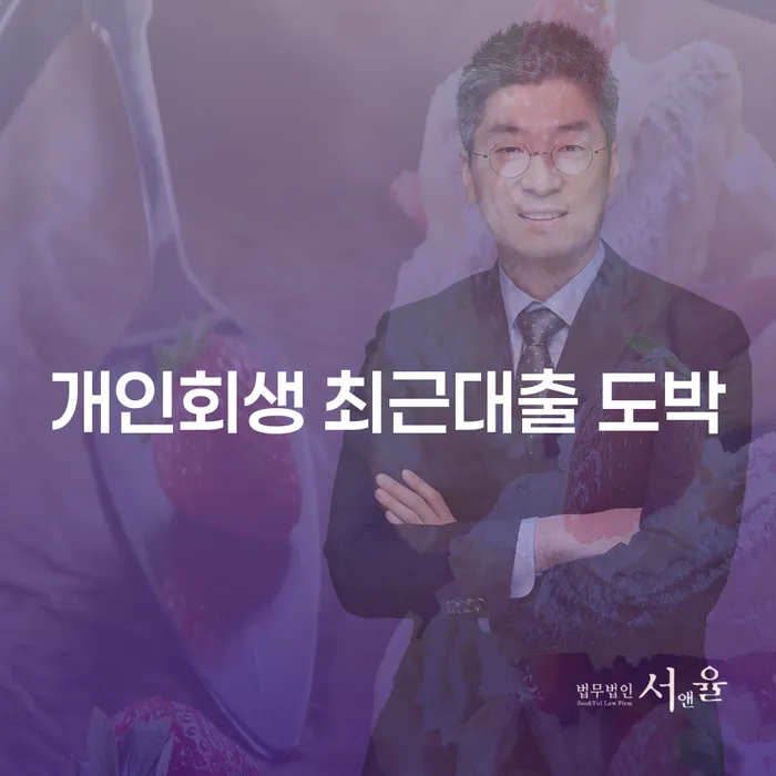 개인회생사례 빚 합법적인 빠른방법 과정을