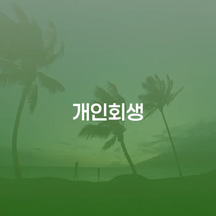 다중채무 개인회생 법무법인추천