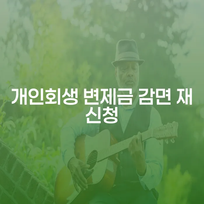 개인회생 변제금 감면 재신청을 고려해야 할 때는 언제일까요?