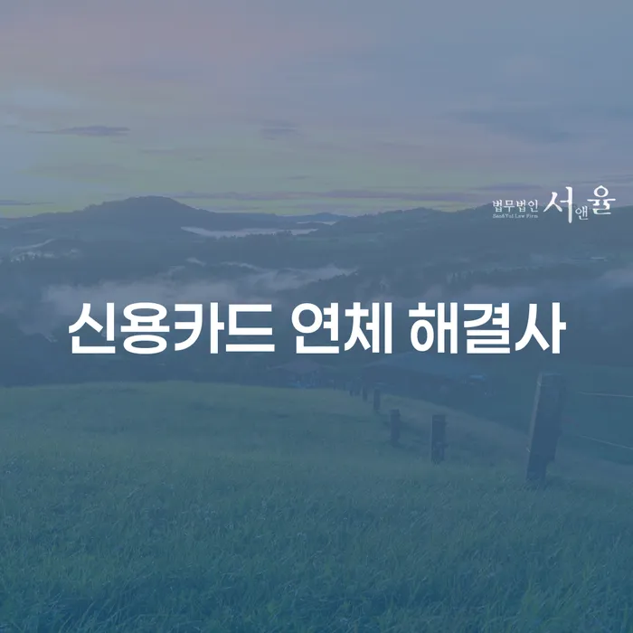 신용카드 연체 해결사로서의 개인회생, 당신에게 필요한 이유는?