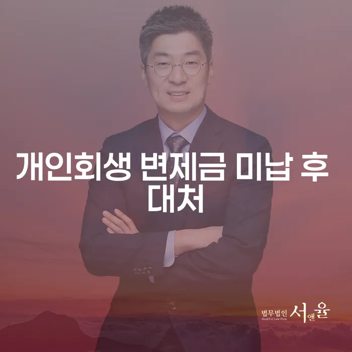 개인회생 변제금 미납 후 대처: 어떻게 해야 할까요?
