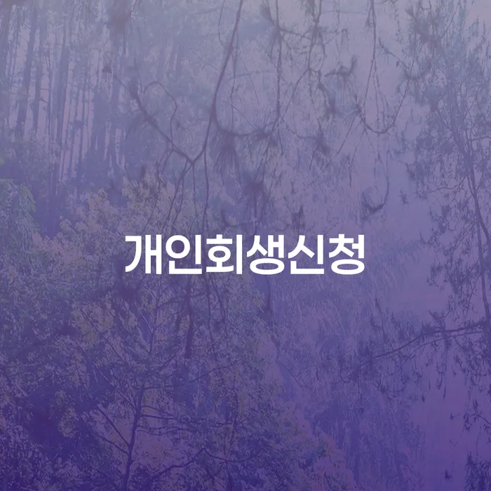 잠실7동 개인회생신청으로 채무 문제를 해결하세요